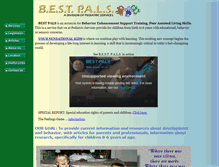 Tablet Screenshot of best-pals.org